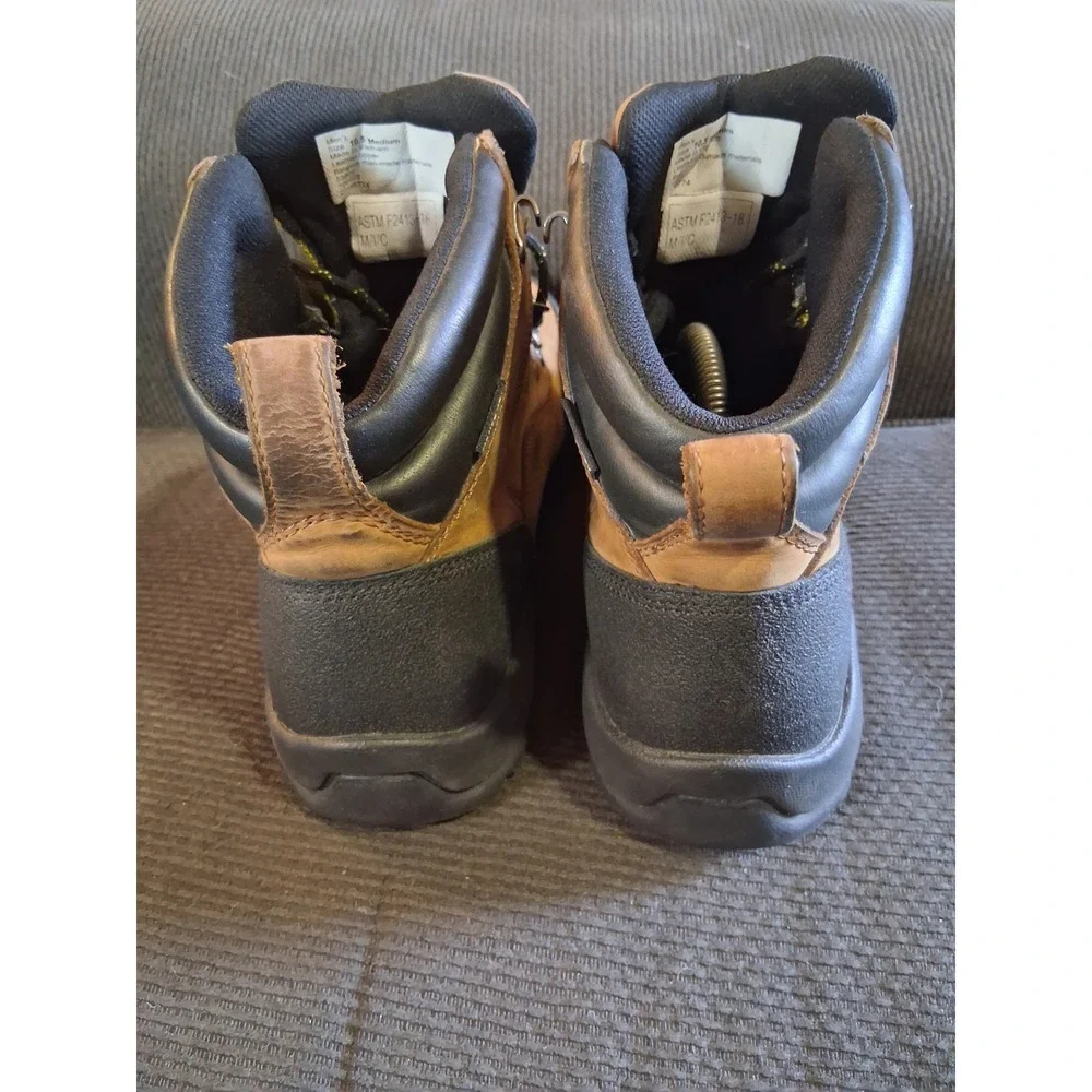 Duluth Trading Co Jackpine Safety Toe Waterproof Work Boots‎ Mens 10.5 Leather